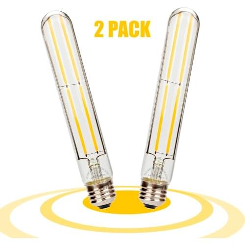 2Pc 6W T30 185 LED Filament Bulb 110V 220V E27 Retro Edison lights bombilla Home Bedroom Hotel Decor chandelier lighting lamp