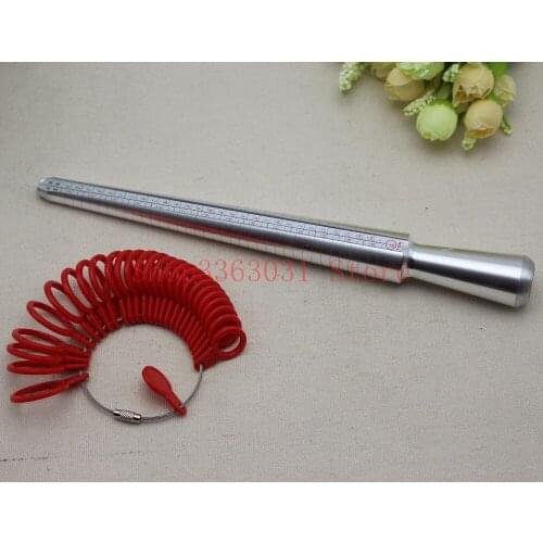 UK size jewelry measuring tool sets ring mandrel sizer set