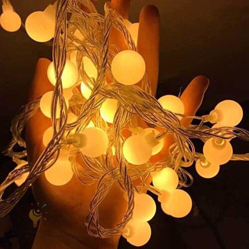 LED String Christmas Fairy Strip Waterproof Outdoor USB/Battery Power New Year Lamp Home Decro Ball Garland Party Wedding Lights