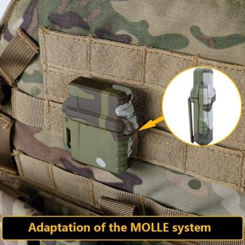 Tactical Kitchen Lighters Shell Storage Case Container Organizer Holder For Zippo Inner Tank Outdoor Camping Survival Tool Nylon