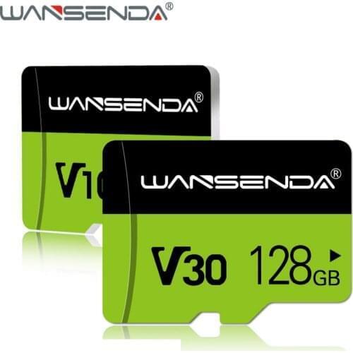 WANSENDA Memory Card V30 V10 128GB 64GB 32GB 16GB 8GB Mini TF Card Full Memory Flash Card for SmartPhone/Tablet