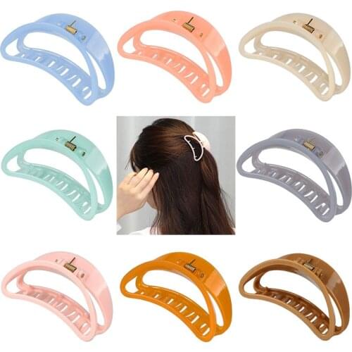 2022 New Multiple Styles Fashion Simple Translucent Geometry Hairpin Hair Claw Barrettes for Women Girl Accessories Headwear