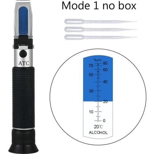 Breathalyzer Alcohol Tester Refractometer Alcoholometer Moonshine Time Domain Relectometer Alcohol ATC Hydrometer Measuring Tool