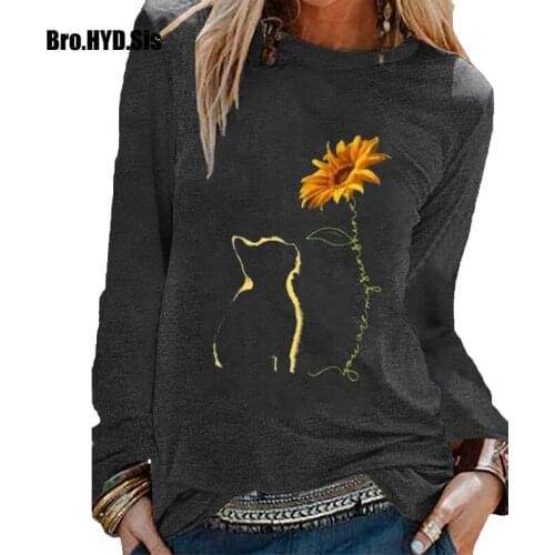 Женские базовые футболки Bro.HYD.Sis China At AliExpress