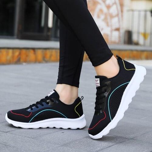 Big Size 41 42 Black Sneakers Women Shoes Men Outdoor Walking Air Cushioning Woman Sport Mens Athletic Zapatillas De Deporte