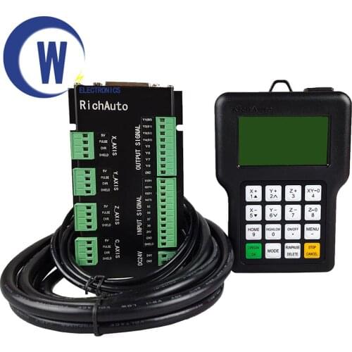 RichAuto-DSP A11E CNC motion controller English version , a three-axis control system for engraving and cutting