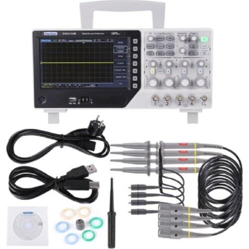 Hantek 80-250MHz Digital Oscilloscope 4CH 1GS/s +64K Digital Storage + EXT + DVM Auto Range Function Price