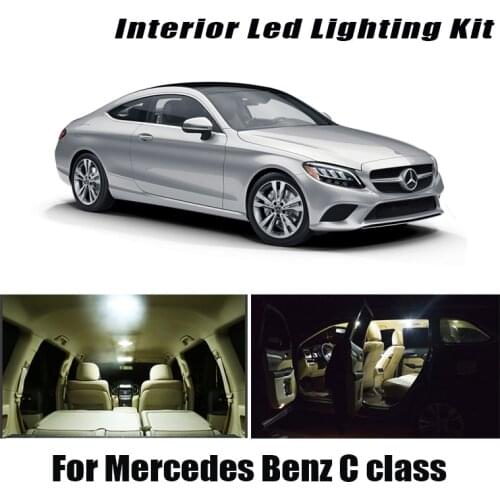 For Mercedes Benz C class W202 W203 W204 W205 S202 S203 S204 S205 CL203 C204 C205 Vehicle LED Interior Light Canbus