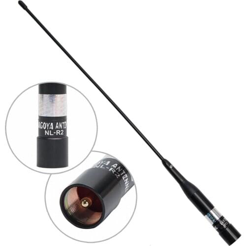 NAGOYA NL-R2 Dual Band 144/430MHz 2.15/3.0dBi High Gain Mobile Radio Antenna NLR2 For Car Radio PL259 Connector NL R2 antenna