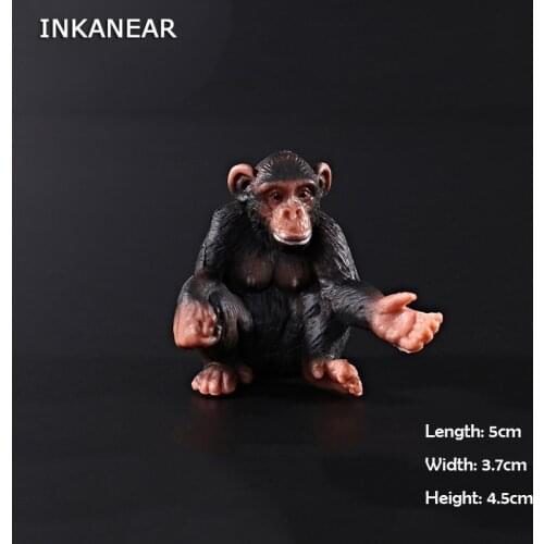 Simulation Animal Leopard Rhinoceros Model Micro Fairy Garden Resin Craft Ornaments Figurines Cartoon DIY Home Decoration