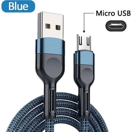 Original Micro USB Cable Fast Charging For Redmi 7 7A Note 4 5 Mobile Phone Microusb USB Cable For Samsung S6 S7 Micro USB Cable