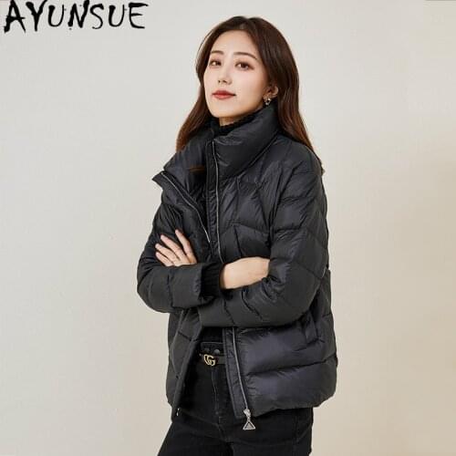 AYUNSUE Womens Winter Down Jacket 2020 New Korean Ultra Light Coat Female Jackets for Womens Short Woman Parkas Doudoune Femme