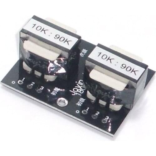 R11 wide frequency response 10K: 90K permalloy 3 times signal pressure amplification audio transformer isolation boost cattle