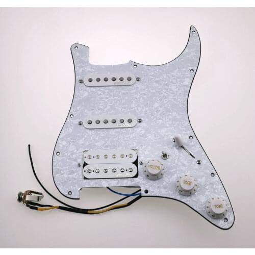 Stratocas Guitar Pickups Wilkinson Alnico5 SSH Style 7-Way type fully loaded pickguard Electric Guitar Pickups