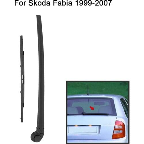 Car auto Replacement car styling Rear Window Windshield Wiper Arm Blade Complete for Skoda Fabia 1999-2007