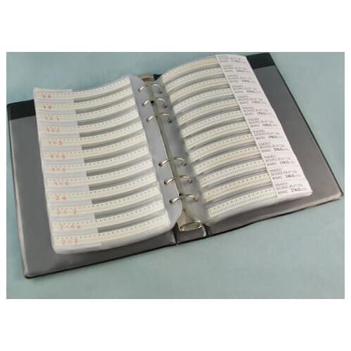 170valuesX50pcs=8500pcs 0603 1% 0R-10M ohm SMD Resistor Kit RC0603 FR-07 series Sample Book Sample Kit