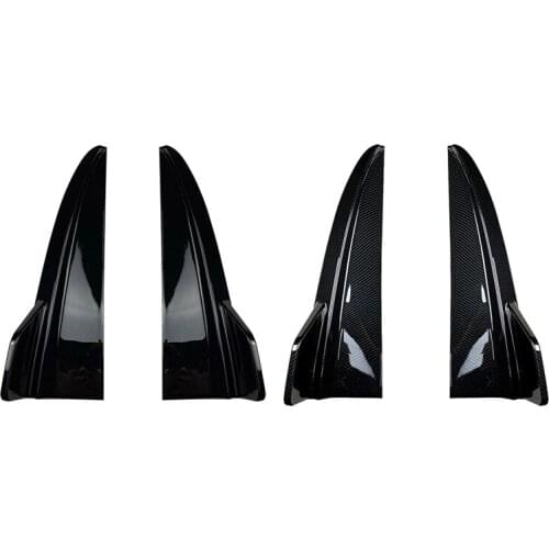 Car Rear Bumper Lip Diffuser Splitter Spoiler for Mercedes Benz C-Class W205 C180 C200 C260 C63 AMG 2015-2021
