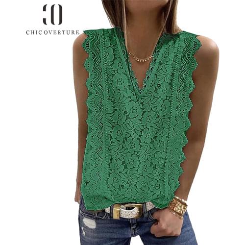 Chic Overture Lace Blouses