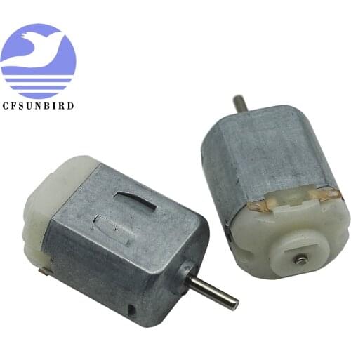 130 motor motor 3V 0.2A 12000RPM 65Gcm Mini Micro DC Motor for DIY Toys Hobbies Smart Car