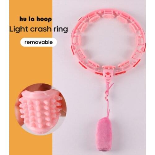 Fitness Smart Sport Hoops Sport Hoop Yoga Home Circle Not Drop Adjustable Waist Training Ring Belly Trainer Abdominal