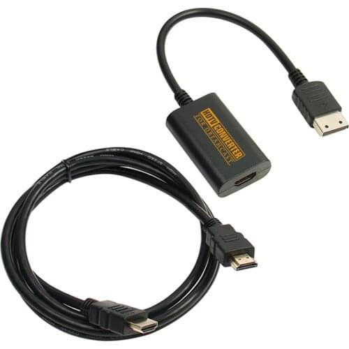 High Definition HDMI-compatible Adapter Dongle for Sega Dreamcast Console Supports Display Modes NTSC 480i 480P PAL 576i