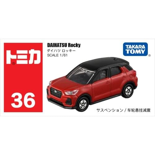 TOMY 1:64 Daihatsu Rocky SUV NO.36 Simulation Model Car