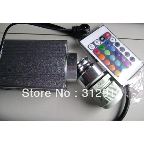 Waterproof 5w LED fiber optic illuminator,with 24key IR remote controller