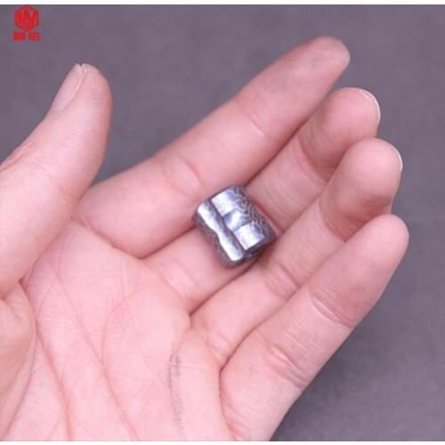 1PC Titanium Alloy TC4 EDC Paracord Beads Lanyard Pendants Knife Beads Umbrella Rope Cord Necklace Bracelet Beads Pendants