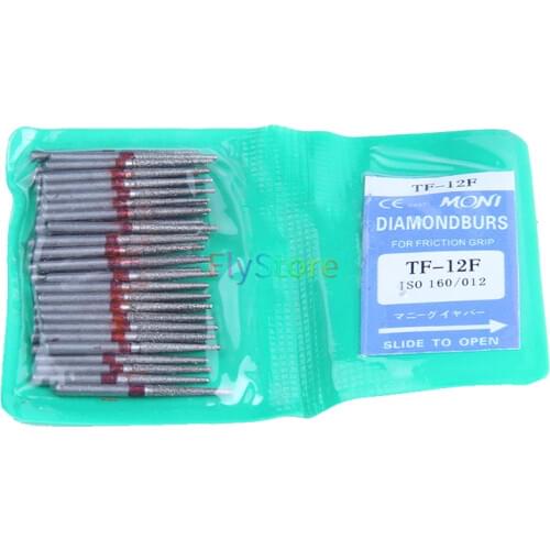 50pcs dental drill FG high speed drill for polishing smooth ceramic polisher