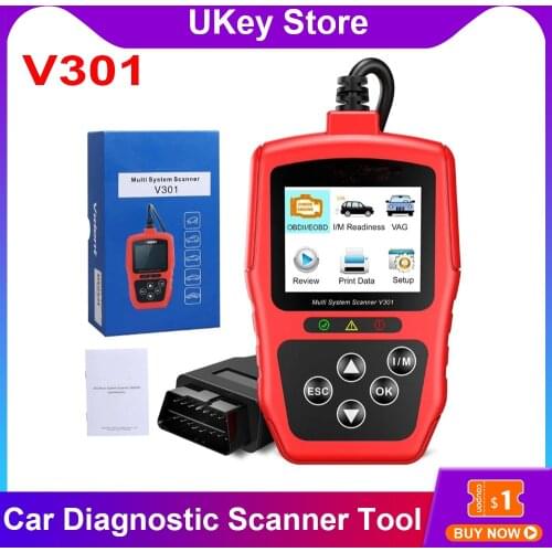 Vident V301 OBD2 Automotive Scanner OBD2 Diagnostic Tool For VW For Audi For Skoda For Seat Car Diagnostic Scanner Code Reader