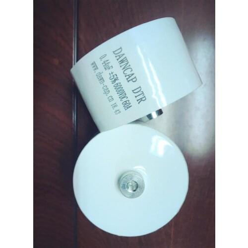 Free shipping 1pcs 0.44UF 6000V DC 60A Special Resonant Capacitor for Tesla Coil