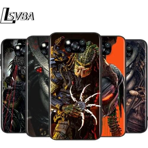 Borg Lost Predator for Xiaomi Redmi K30 K30S Mi 10T Lite Pro Poco X3 NFC X2 M3 M2 F2 Pro C3 F1 Soft Black Phone Case