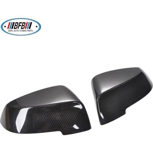 F10 LCI Dry Carbon Rear View Mirror Cover For BM 5 Series F10 2014+ Add On style