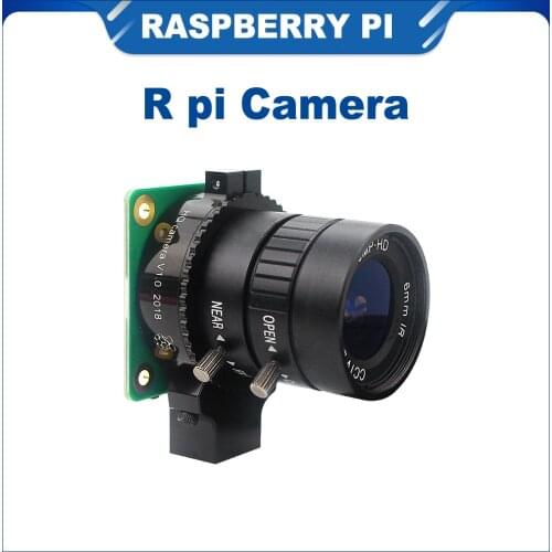 ITINIT R27 Raspberry Pi 4 High Quality Camera 12.3 MP IMX477 Sensor Adjustable Back Focus for C- and CS- Mount 16mm Lens for 4b