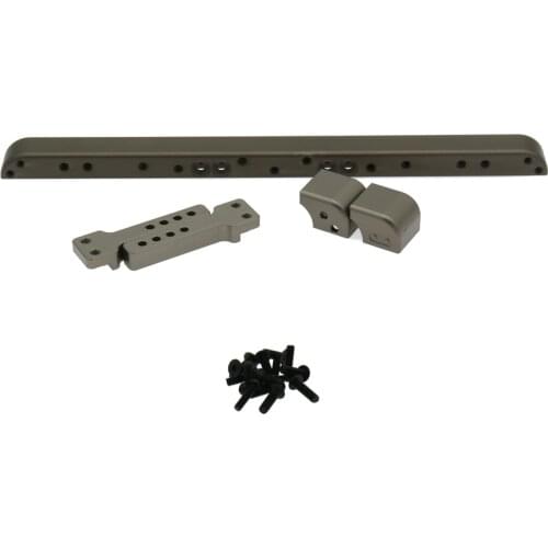 1PC RCAWD Alloy Classical Front Bumper For Rc Hobby Model Car 1/10 Traxxas Trx-4 Land Rover Version Crawler T8241