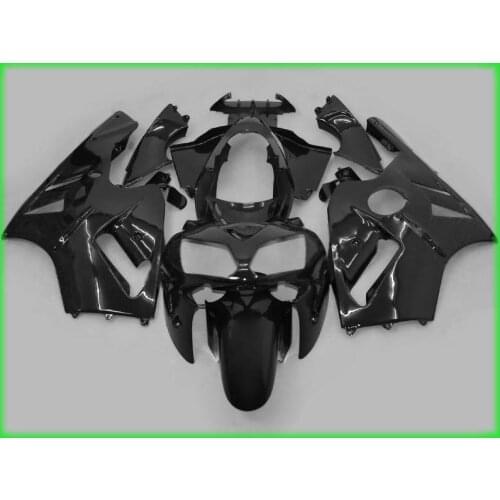 Injection mold fairing kit for Kawasaki ZX12R 02 03 04 glossy black fairings ZX12R 2002 2003 2004 (+ tank cover) TY07