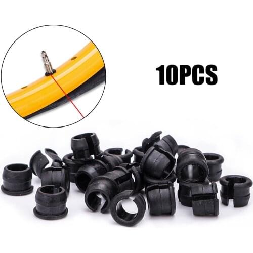 10Pcs Bicycle Rim Rubber Plug Valve Conversion Set Bicycle Rim Valve To Presta Valve Adapter Bicicleta Ciclismo Bicycle Access