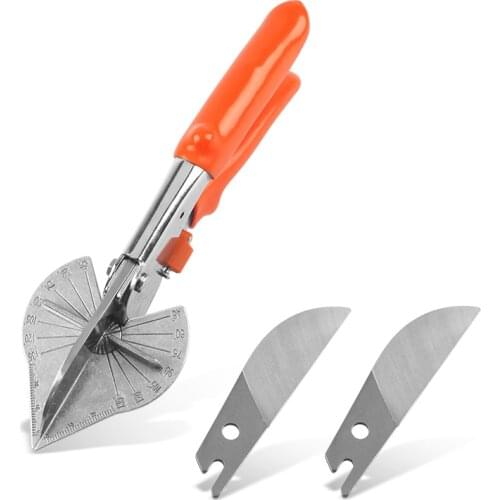Angle Miter Shears Blade Multi-purpose Alloy Miter Cutter PVC PE PPR Plastic Pipe Trim Scissors Hand Tools