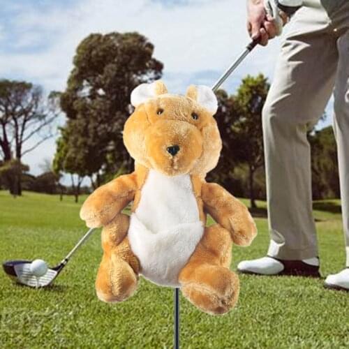 Animal Novelty Golf Club Headcovers 1Pcs Driver Fairway Wood Hybrid Covers Lovely Animal Head Covers Gift