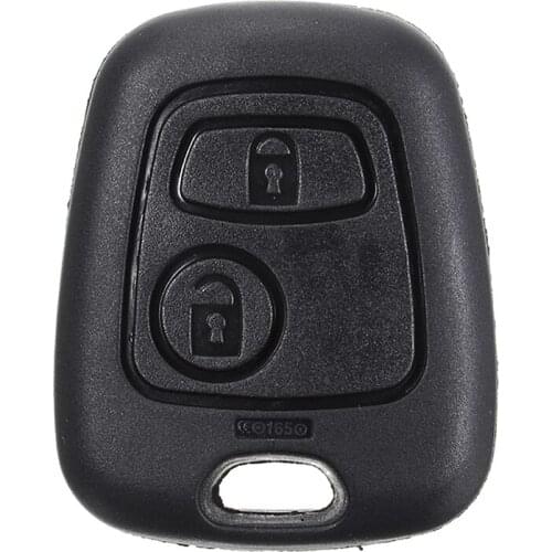 New 2 Button Remote Key Car Key Fob Case Replacement Cover For Citroen C1 C2 C3 C4 XSARA Picasso For Peugeot 307 107 207 407