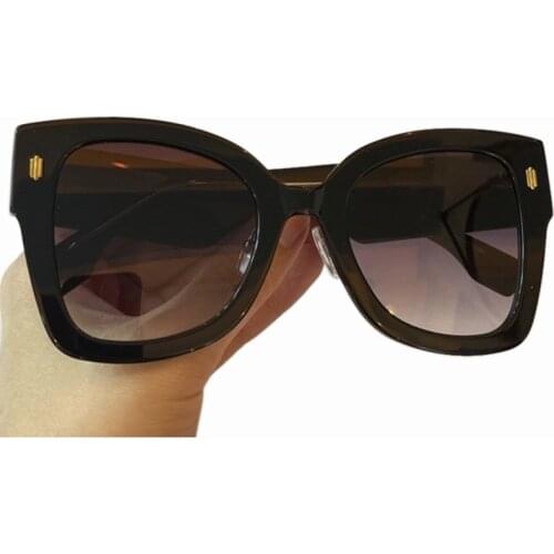 Oversized Women Sunglasses Vintage Brand Design Luxury Men Sun Glasses With Box UV400 Oculos De Sol