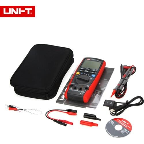 UNI-T UT71D Digital Multimeter LCD Professional AC DC Volt Amp Ohm Hz Temp. MultiMeters