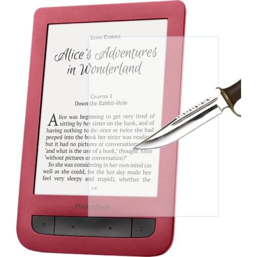 Tempered glass screen protector for pocketbook 626 plus touch lux 3 6'' ereader screen protective film