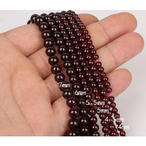 1-5pcs 4-7mm Round Beads Loose Bedas For Jewelry Making Findings Necklace Bracelet Earrings Findings