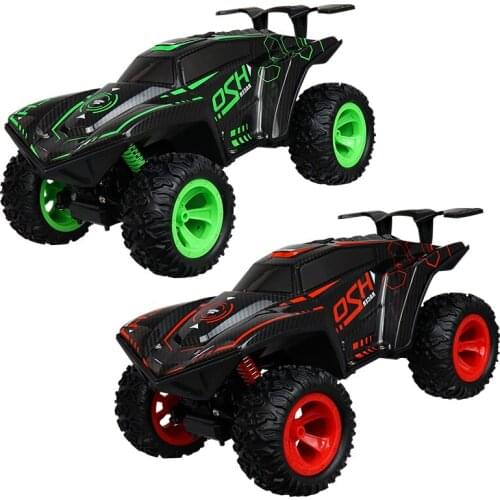 2021 New 2 Colors Spray Buggy Electric Toy Car Model 2.4G With Cool Light Climber Remote Control Car Model For Children Gift