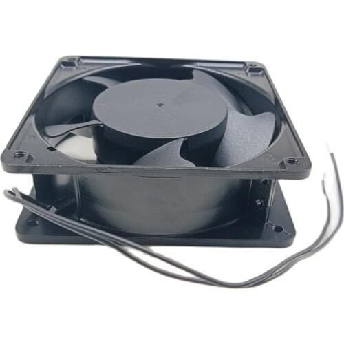 220V AC wire type 12038 cooling fan equipment cabinet fan sleeve bearing cooling fan axial fan12cm 120mm 38mm thickness fan