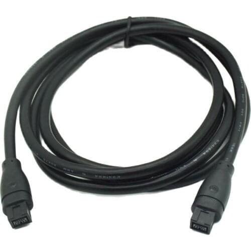 9 PIN / 9PIN BETA FireWire 800 - FireWire 800 9-9 Cable IEEE1394 IEEE 1394 B 6FT 1.8m 3m 180cm Black For Camera Computer Cable