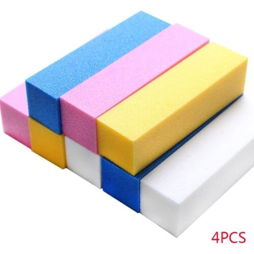 3/4/5pcs Nail Art Buffers Sanding Block Buffing Grinding Polishing Block Nail File Buffer Pedicure Professional Nail Art Tools