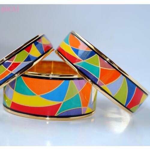 BOCAI Golden Bracelets