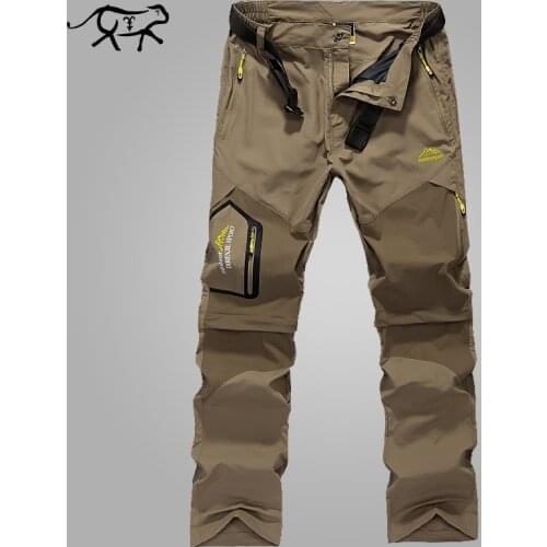 New 2018 Pants Men Quick Dry Mens Pants Summer Spring Fast Drying Military Casual Thin Cargo Pant for Male Long Trousers L-6XL